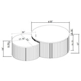 HP0426 Nesting Coffee Table Charcoal view 9