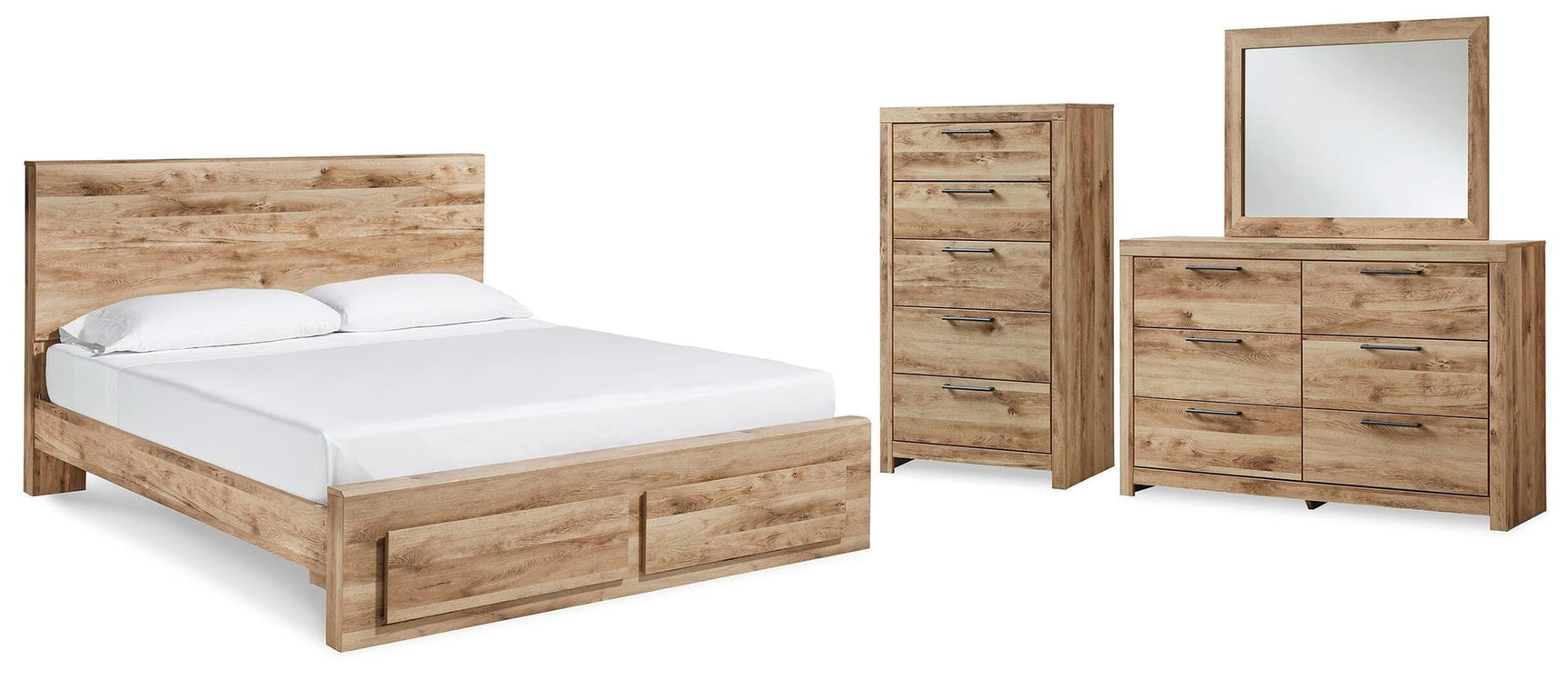 Hyanna Tan Brown Panel Storage Bedroom Set view 18