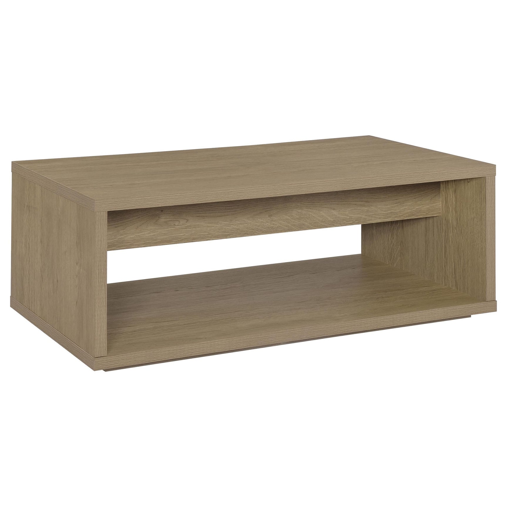 Ingram 2-Piece Coffee and End Table Set with Storage Latte view 12