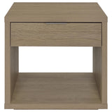Ingram 3-Piece Coffee and End Table Set with Storage Latte view 5