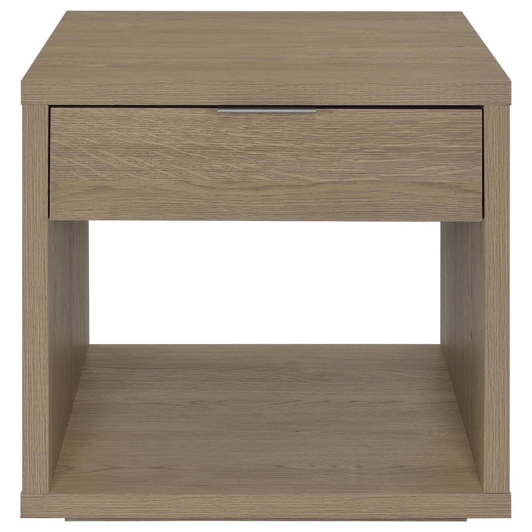 Ingram 3-Piece Coffee and End Table Set with Storage Latte view 5