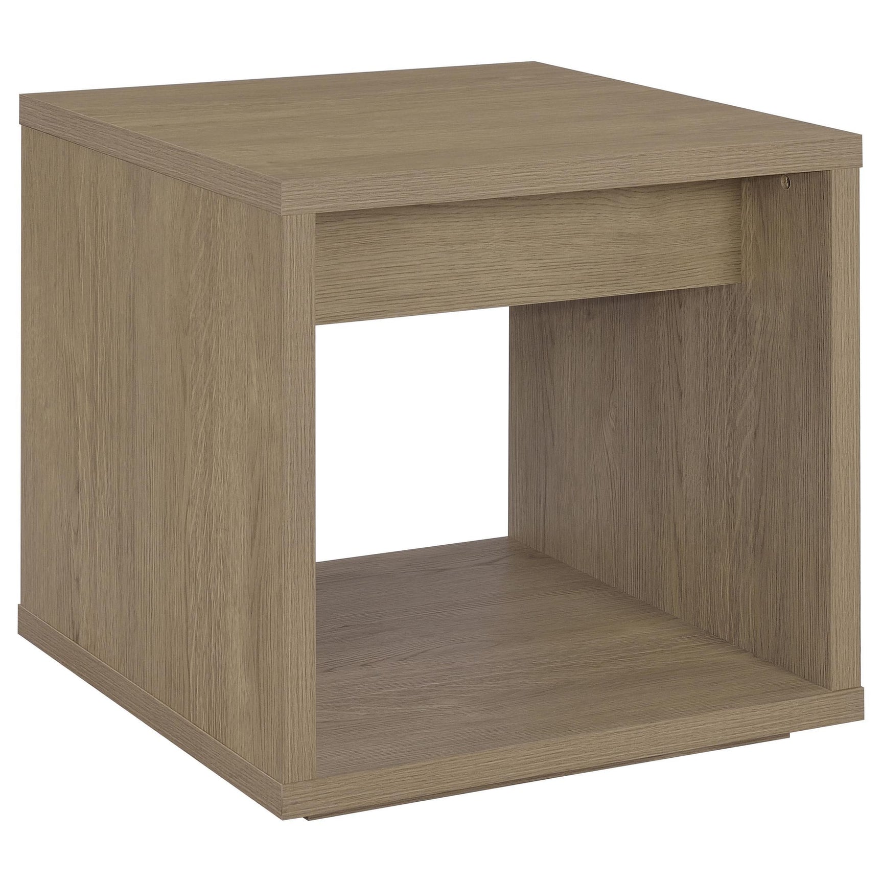 Ingram 3-Piece Coffee and End Table Set with Storage Latte view 7