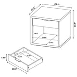 Ingram 3-Piece Coffee and End Table Set with Storage Latte view 14