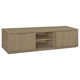 Ingram 4-Door TV Stand for TVs up to 85 Inches Latte from Ella Furniture