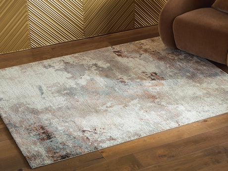 Jadenburg Cream/Gray/Sienna Medium Rug from Ella Furniture