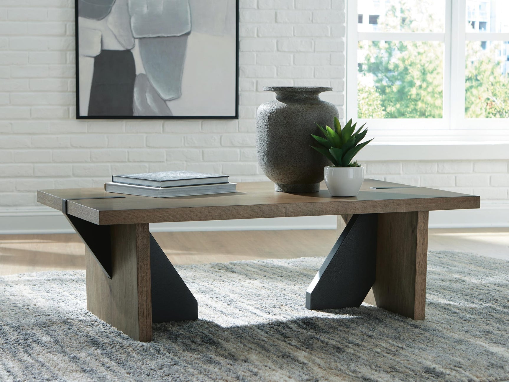 Kandinew Light Brown Coffee Table from Ella Furniture