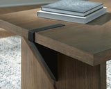 Kandinew Light Brown Coffee Table detail view