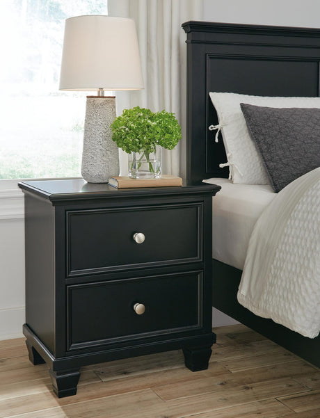 Lanolee Black Panel Bedroom Set view 27
