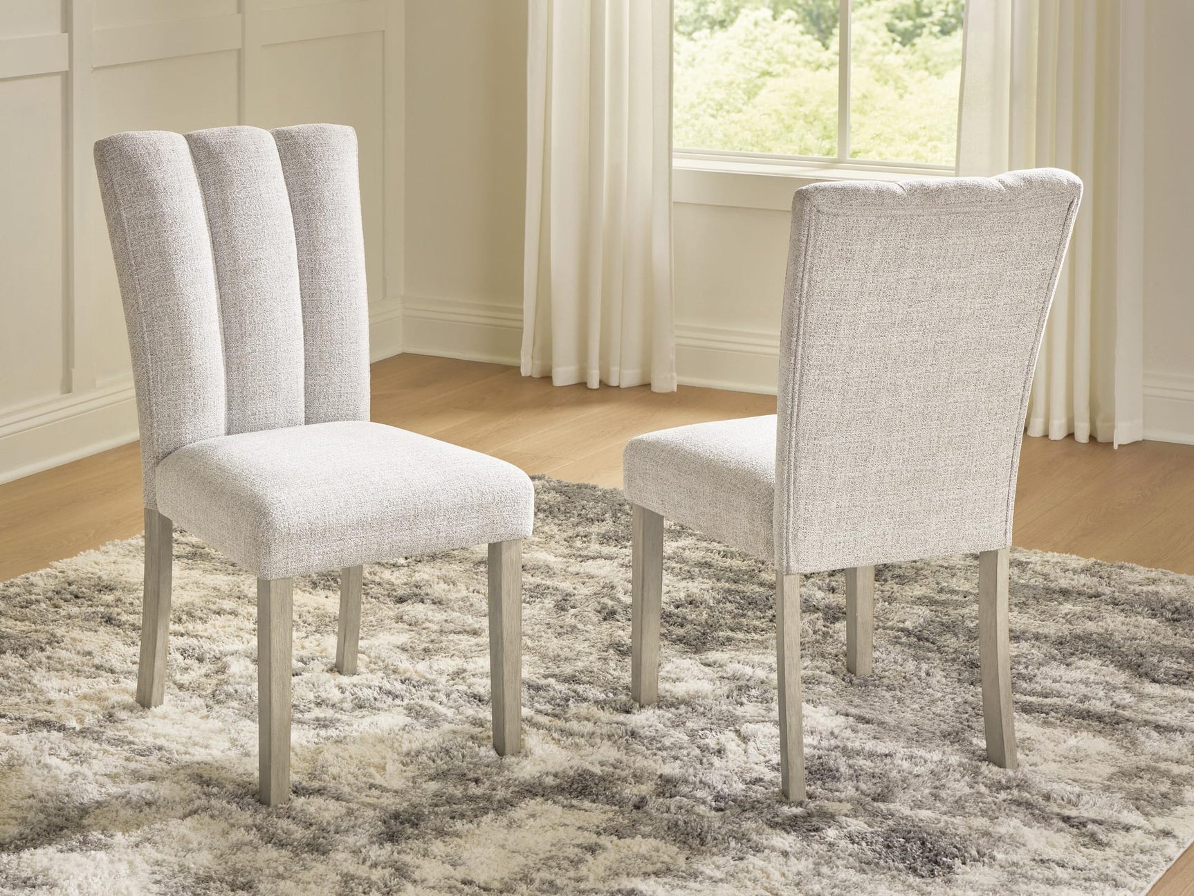 Larawyn Bisque Dining Chair view 2
