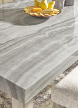Larawyn Bisque Dining Table detail view