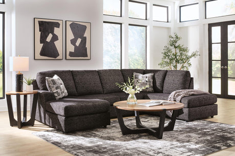 Lentiz Onyx 2-Piece Sectional with Chaise from Ella Furniture