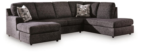 Lentiz Onyx 2-Piece Sectional with Chaise view 3