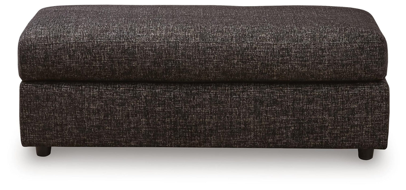Lentiz Onyx Performance Fabric,Next-Gen Nuvella™,Chenille Oversized Accent Ottoman view 3