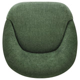 Leon Chenille Upholstered Swivel Accent Chair Green view 10
