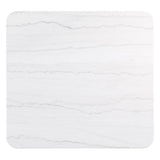 Lior 3-Piece Square Marble Top Coffee and End Table Set Charcoal view 9