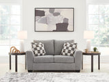 Loreo Flint Chenille Loveseat from Ella Furniture