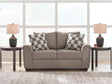 Loreo Truffle Chenille Loveseat from Ella Furniture