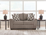Loreo Truffle Chenille Loveseat from Ella Furniture