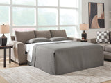 Loreo Truffle Chenille Queen Sofa Sleeper from Ella Furniture