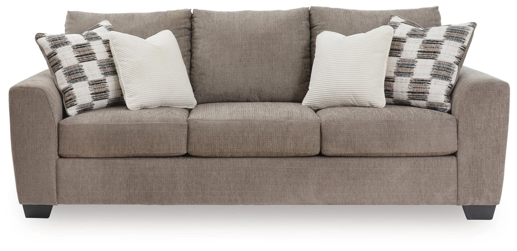 Loreo Truffle Chenille Queen Sofa Sleeper view 3