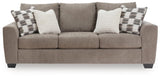Loreo Truffle Chenille Sofa view 3