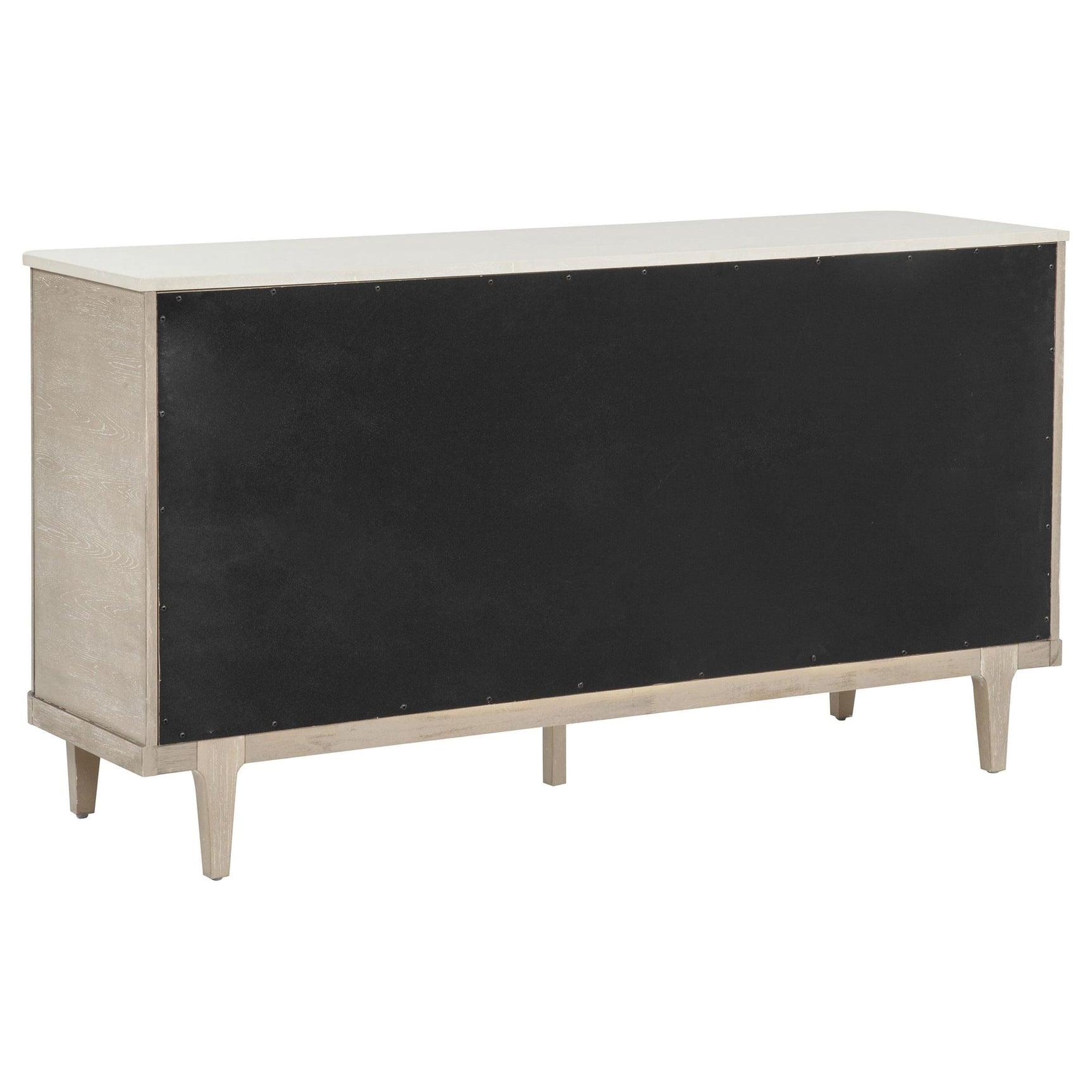 Lucaire 2-door 3-drawer Cultured Marble Top Sideboard Sandstone view 6