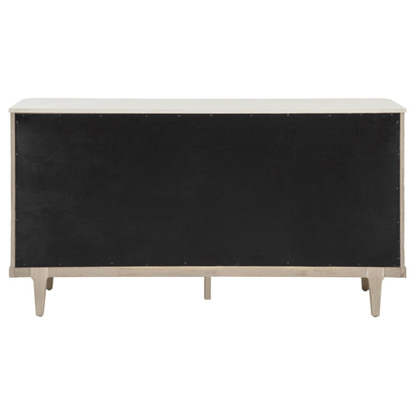 Lucaire 2-door 3-drawer Cultured Marble Top Sideboard Sandstone view 7
