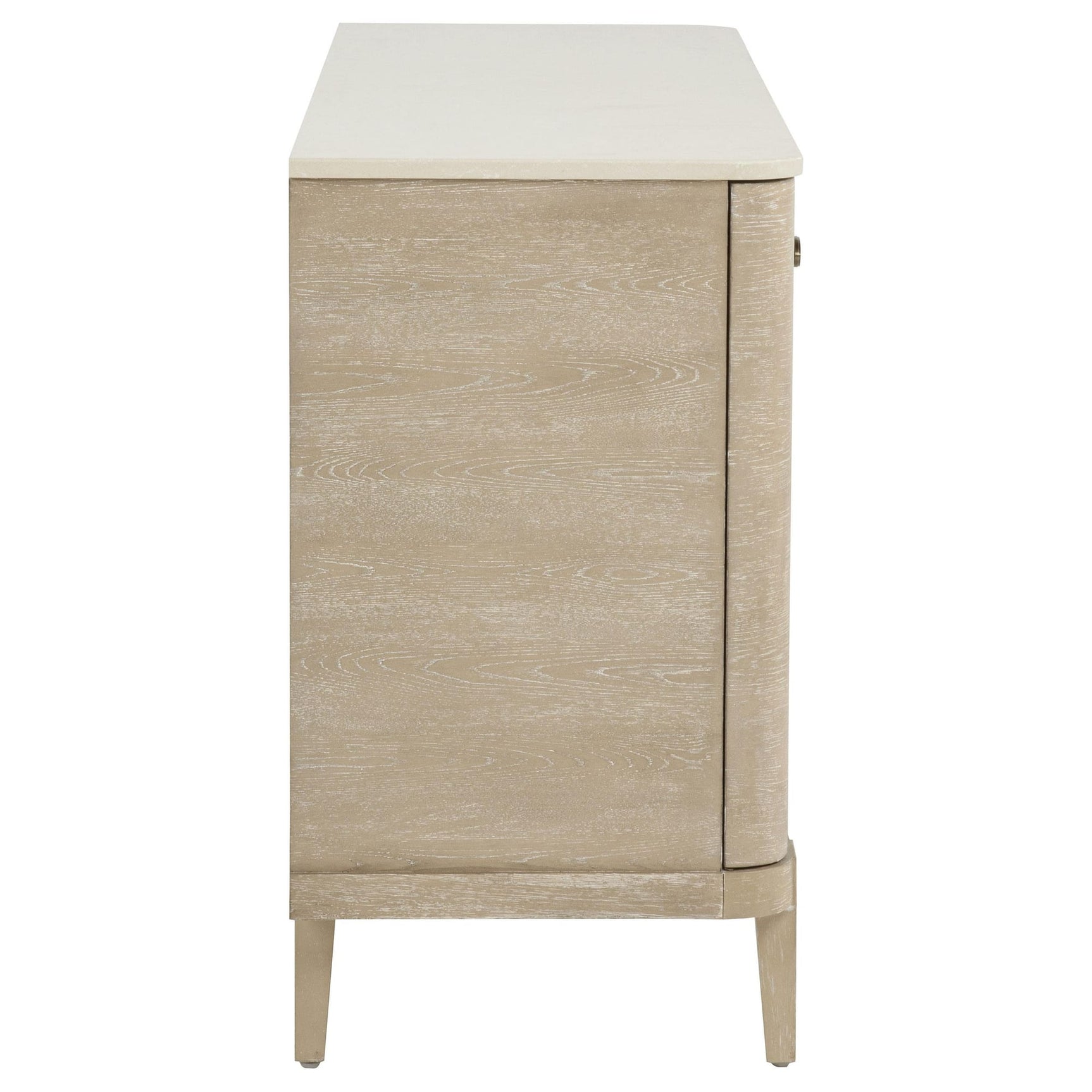 Lucaire 2-door 3-drawer Cultured Marble Top Sideboard Sandstone view 9