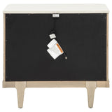 Lucaire 3-drawer Nightstand Bedside Table Sandstone view 6