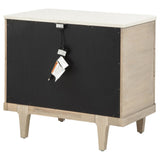 Lucaire 3-drawer Nightstand Bedside Table Sandstone view 7