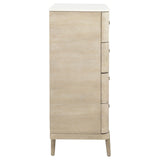 Lucaire 5-drawer Chest of Drawers Sandstone view 8