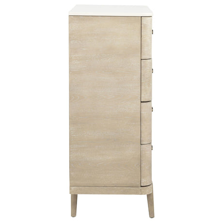Lucaire 5-drawer Chest of Drawers Sandstone view 8