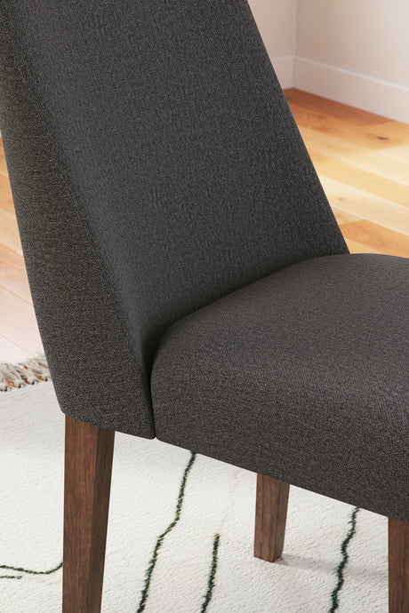 Lyncott Brown Dining Set 2 detail view