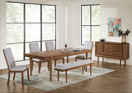 Lyncott Brown Dining Set from Ella Furniture
