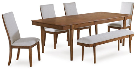 Lyncott Brown Dining Set view 10