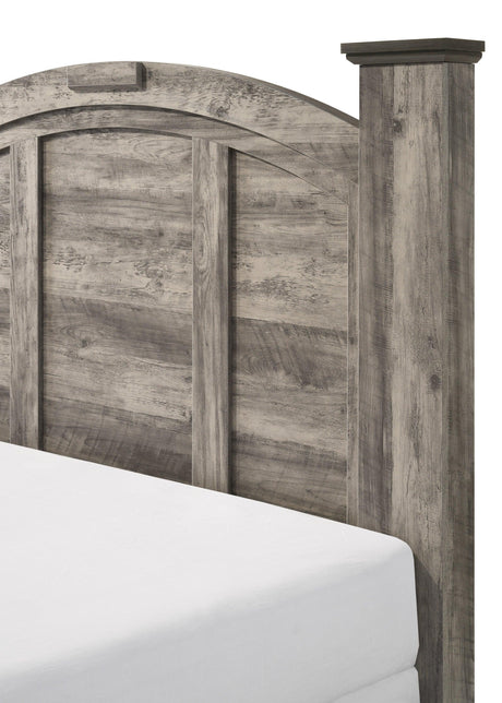 Ella-mae Gray Modern Contemporary Solid Wood And Veneers 9-Drawers Dresser - Ella Furniture