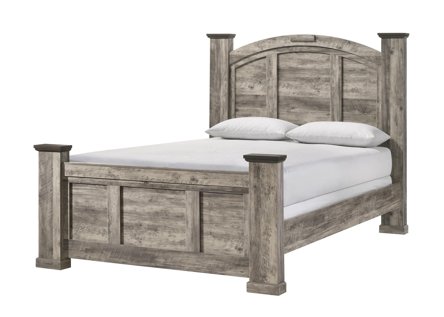 Ella-mae Gray Modern Contemporary Solid Wood And Veneers 9-Drawers Dresser - Ella Furniture