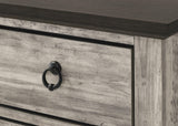Ella-mae Gray Modern Contemporary Solid Wood And Veneers 9-Drawers Dresser - Ella Furniture