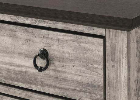 Ella-mae Gray Modern Contemporary Solid Wood And Veneers 9-Drawers Dresser - Ella Furniture