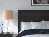 Maribel Black Panel Bedroom Set Queen 5: Bed, Dresser, Mirror, Chest, NightStand from Ella Furniture