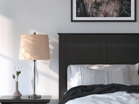 Maribel Black Panel Bedroom Set Twin 5: Bed, Dresser, Mirror, Chest, NightStand from Ella Furniture