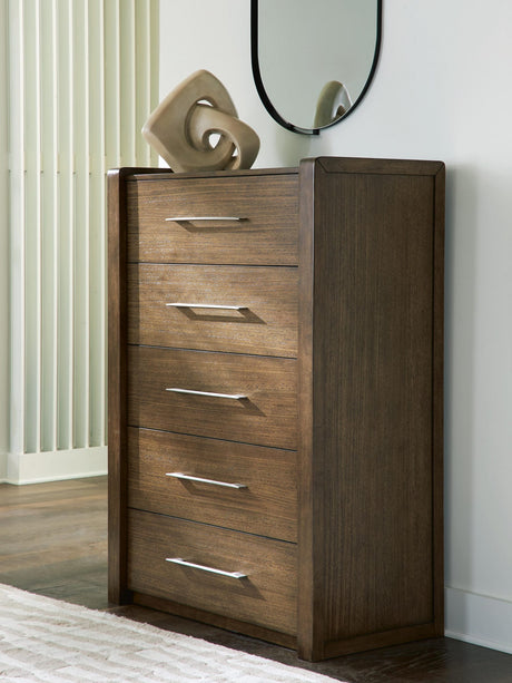 Marxmore Brown Chest of Drawers from Ella Furniture