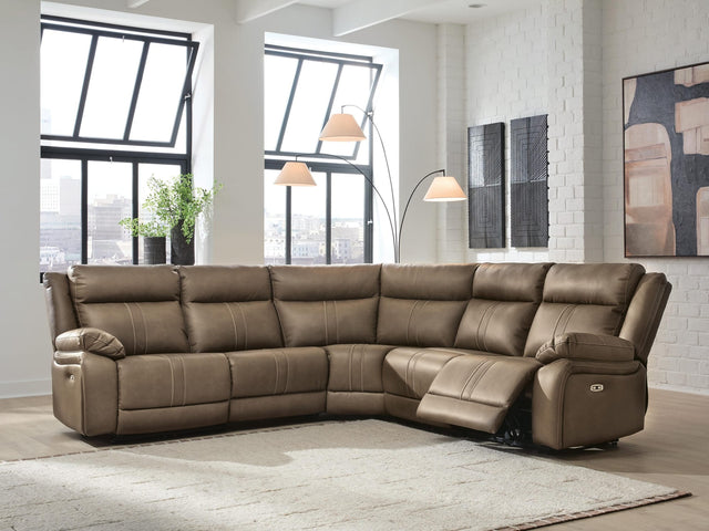 Max-Momentum Biscotti 5-Piece Power Reclining Sectional view 5