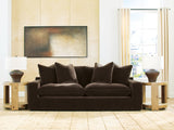 Maxton Heights Bittersweet Chenille,Velvet Sofa from Ella Furniture
