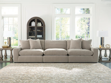 Maxton Heights Pebble 3-Piece Sectional Sofa from Ella Furniture