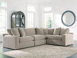 Maxton Heights Pebble 4-Piece Sectional view 2