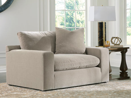 Maxton Heights Pebble Chenille,Velvet Oversized Chair from Ella Furniture