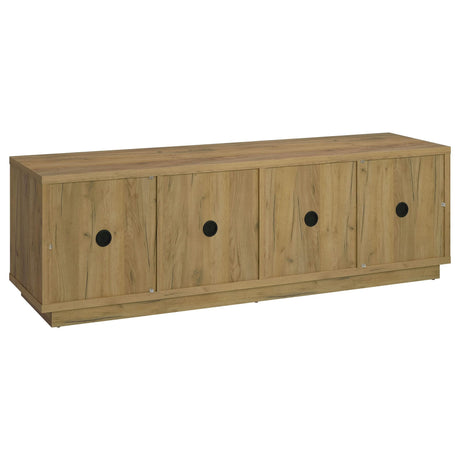 Medina 4-Door TV Stand for TVs up to 85 Inches Golden Oak view 7
