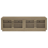 Medina 4-Door TV Stand for TVs up to 85 Inches Latte view 4