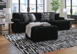 Midnight-Madness Onyx 3-Piece Sectional with Chaise view 3